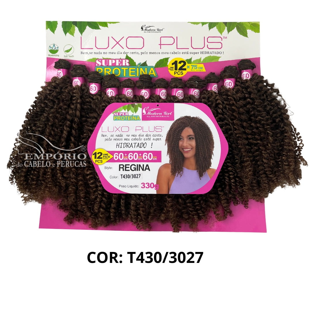 Cabelo Bio Fibra Regina Modern Girl Luxo Emp Rio Do Cabelo E Perucas