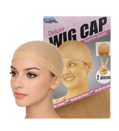 WIG CAP C/ 2 UNIDADES BEGE