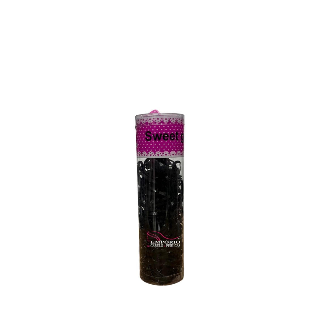 TUBO BORRACHINHA DE SILICONE TUBO G PRETA C/350