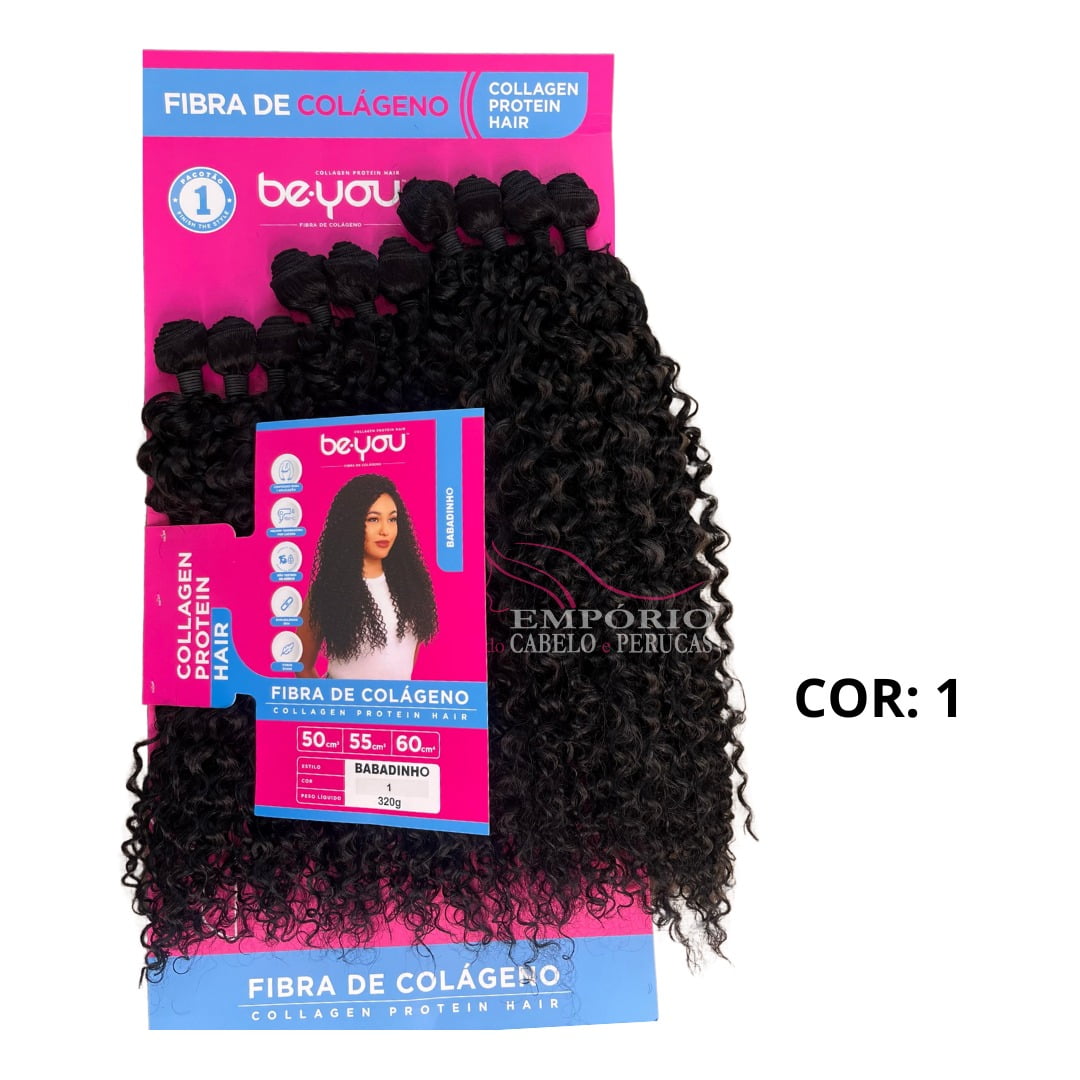 CABELO BIO FIBRA BE YOU BABADINHO 