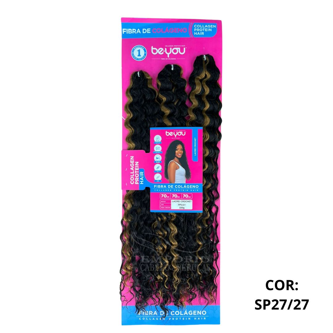 CABELO BIO FIBRA BE YOU LACREI CROCHET BRAIDS
