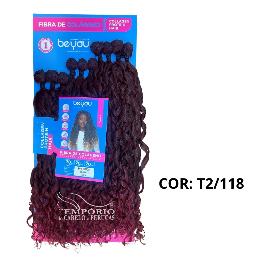 CABELO BIO FIBRA BE YOU PROIBIDA 