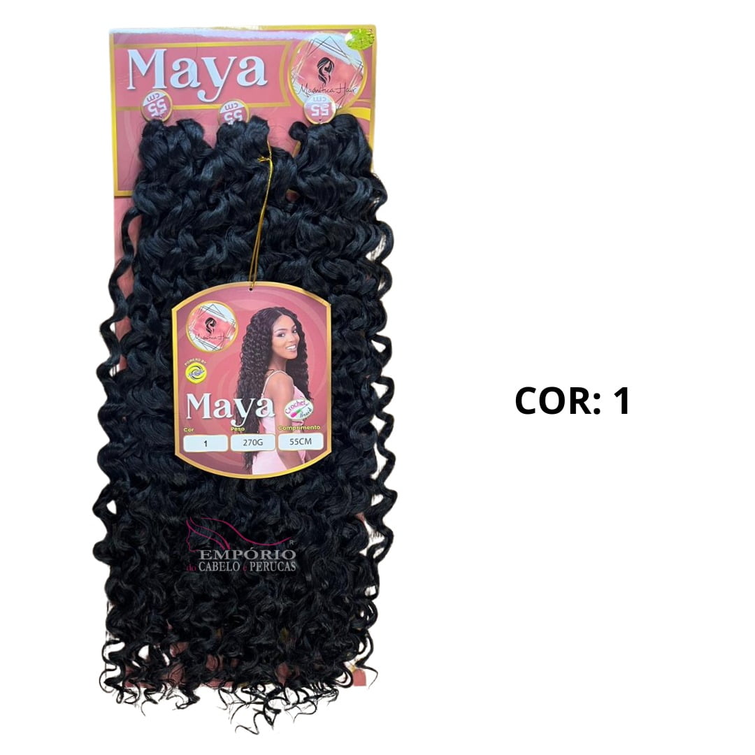 SER MULHER MAGNIFICA HAIR MAYA CROCHET BRAIDS 270GR