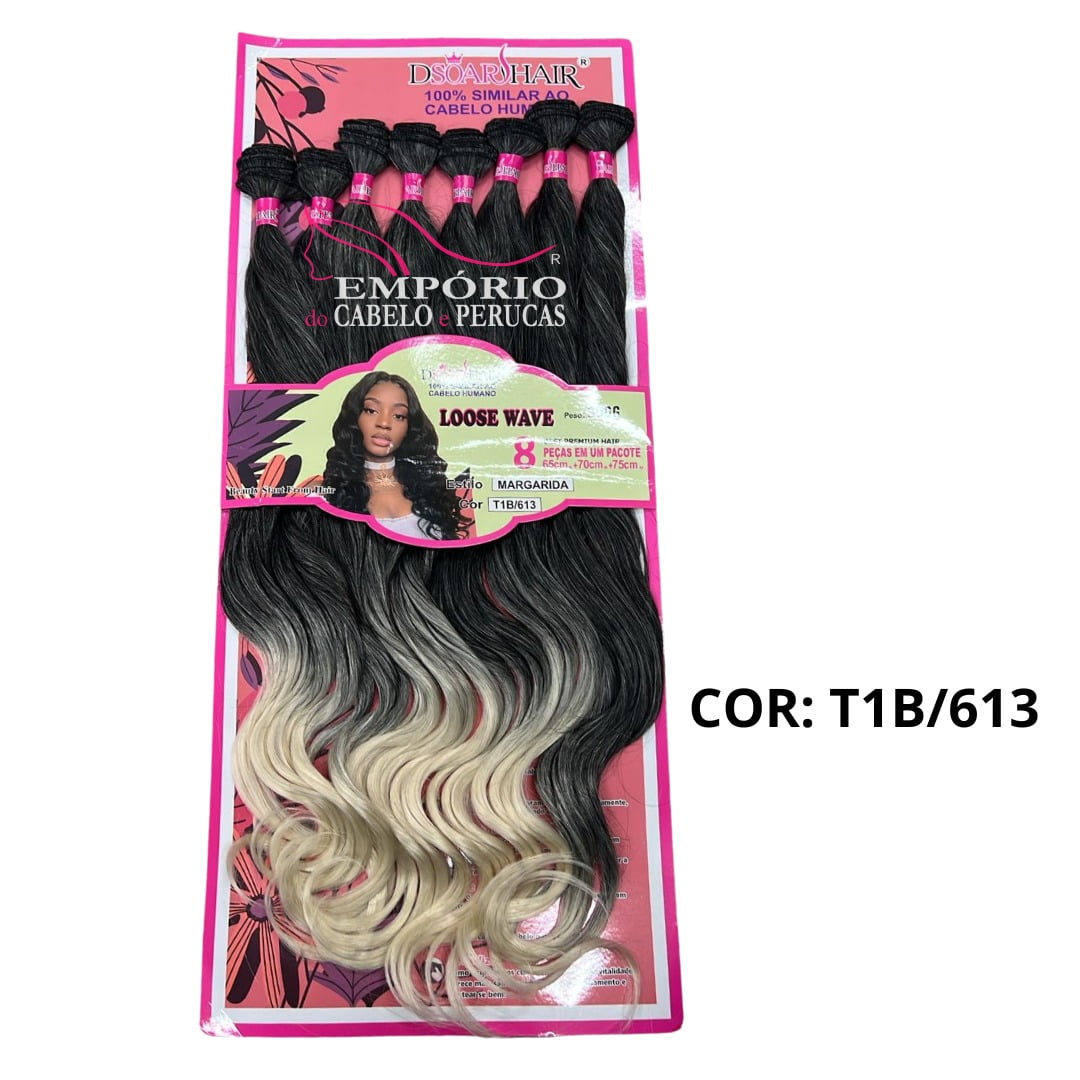 CABELO ORGÂNICO DSOAR HAIR LOOSE WAVE MARGARIDA 