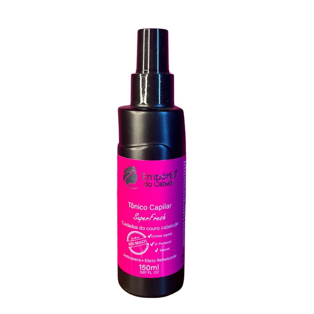 TÔNICO CAPILAR SUPERFRESH  EMPÓRIO DO CABELO 150ML