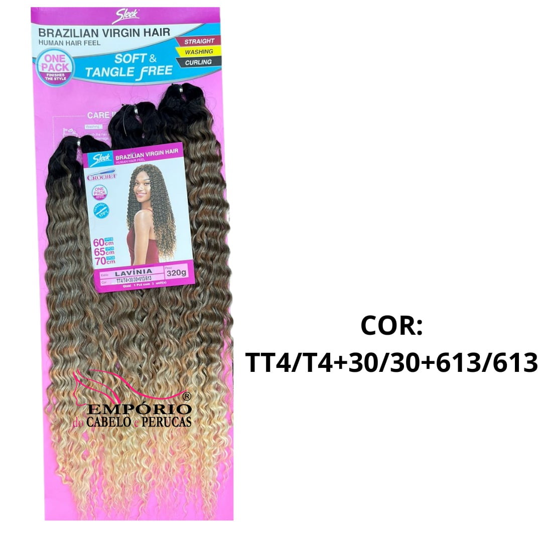 CABELO BIO FIBRA SLEEK LAVINIA CROCHET BRAIDS