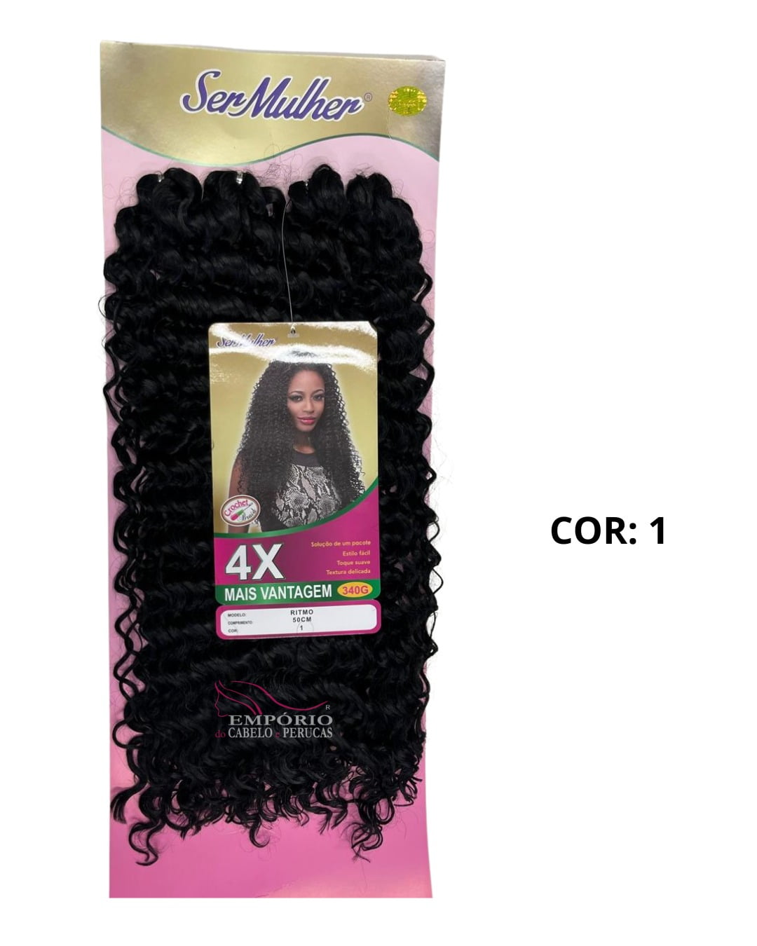 CABELO SINTÉTICO SER MULHER RITMO 340gr
