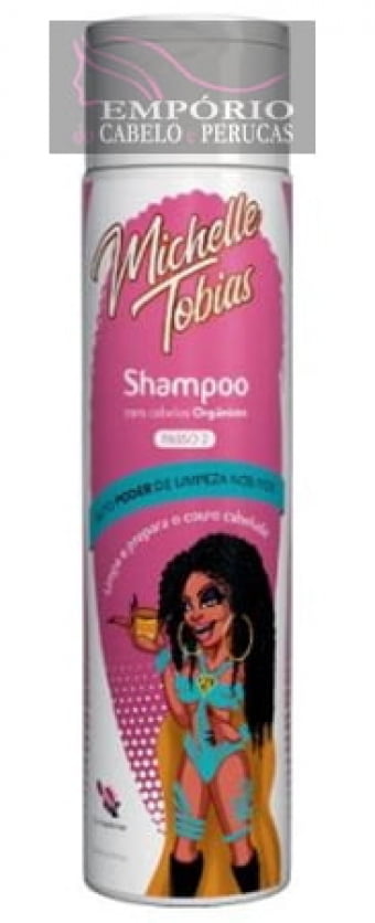 Shampoo Michelle Tobias Para Fibra Orgânica 300ml Shampoo Michelle Tobias Para Fibra Orgânica 300ml