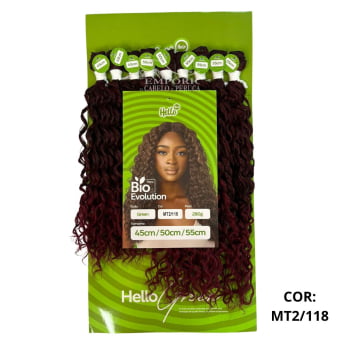 CABELO BIO FIBRA HELLO HAIR GREEN