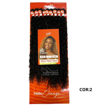 CABELO BIO FIBRA HELLO HAIR ORANGE 