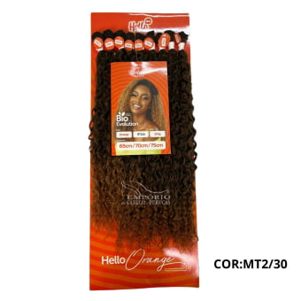 CABELO BIO FIBRA HELLO HAIR ORANGE 