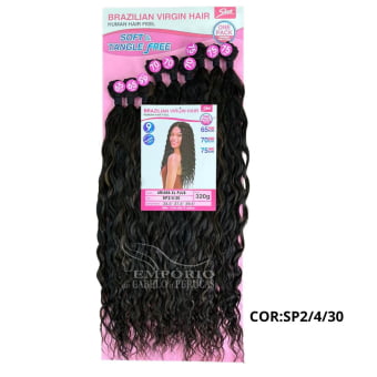 CABELO BIO FIBRA SLEEK BRAZILIAN VIRGIN HAIR ARIANA XL