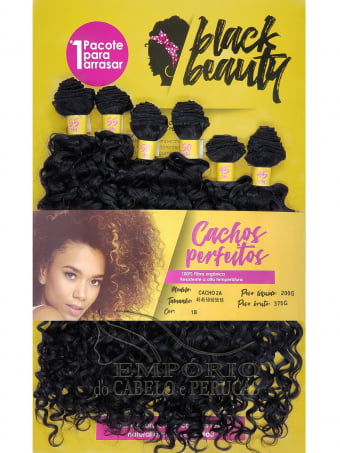 CABELO ORGÂNICO BLACK BEAUTY CACHO 2A CABELO ORGÂNICO BLACK BEAUTY CACHO 2A
