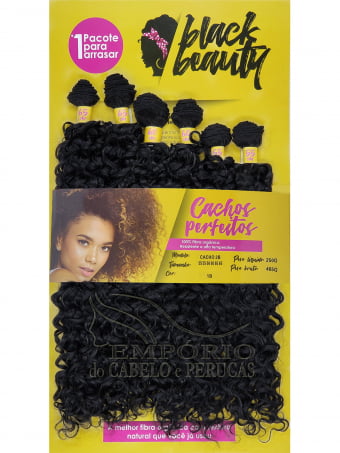 CABELO ORGÂNICO BLACK BEAUTY CACHO 2B CABELO ORGÂNICO BLACK BEAUTY CACHO 2B