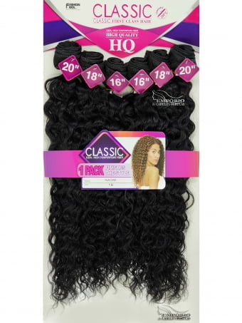 CABELO ORGÂNICO CLASSIC NAOMI COR PRETO (1B) CABELO ORGÂNICO CLASSIC NAOMI COR PRETO (1B)