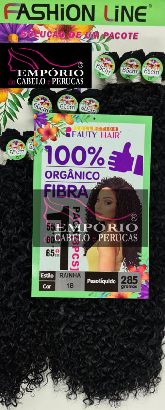 CABELO ORGÂNICO FASHION LINE RAINHA CABELO ORGÂNICO FASHION LINE RAINHA