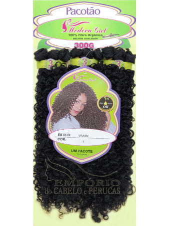 CABELO ORGÂNICO MODERN GIRL VIVIAN CABELO ORGÂNICO MODERN GIRL VIVIAN