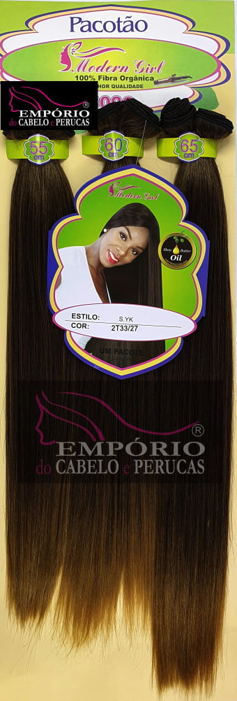 CABELO ORGÂNICO MODERN GIRL YAKI CABELO ORGÂNICO MODERN GIRL YAKI