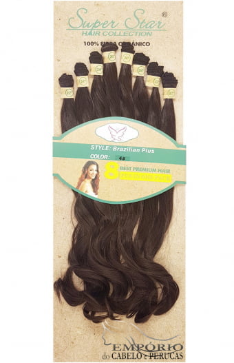 CABELO ORGÂNICO SUPER STAR BRAZILIAN PLUS CABELO ORGÂNICO SUPER STAR BRAZILIAN PLUS