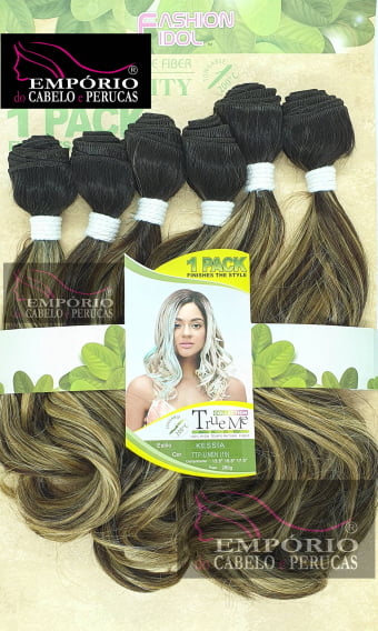 CABELO ORGÂNICO FASHION IDOL TRUE ME COR TTP-LINEN 19 CABELO ORGÂNICO FASHION IDOL TRUE ME COR TTP-LINEN 19