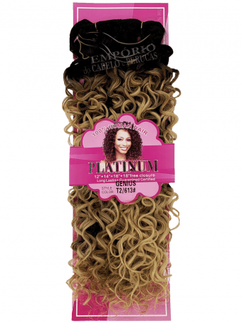 CABELO ORGÂNICO PLATINUM GENIUS COR: OMBRE HAIR (T2/613) CABELO ORGÂNICO PLATINUM GENIUS COR: OMBRE HAIR (T2/613)