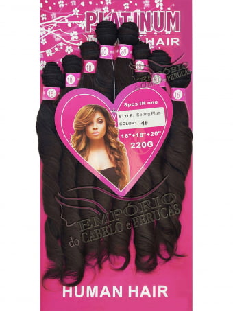 CABELO ORGÂNICO PLATINUM SPRING PLUS CABELO ORGÂNICO PLATINUM SPRING PLUS