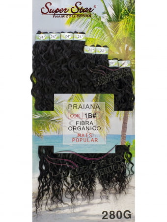 CABELO ORGÂNICO SUPER STAR PRAIANA CABELO ORGÂNICO SUPER STAR PRAIANA