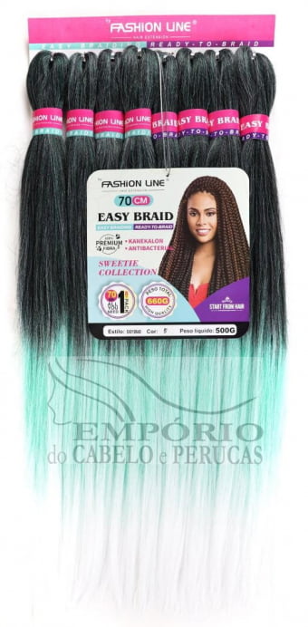 FIBRA SINTÉTICA JUMBO PREMIUM EASY BRAID FASHION LINE 500gr FIBRA SINTÉTICA JUMBO PREMIUM EASY BRAID FASHION LINE 500gr