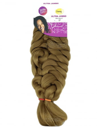 FIBRA SINTÉTICA SUPER JUMBO CHEREY P/ BOX BRAIDS 360gr FIBRA SINTÉTICA SUPER JUMBO CHEREY P/ BOX BRAIDS 360gr
