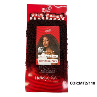 CABELO BIO FIBRA HELLO HAIR RED 