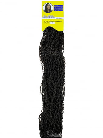CABELO FIBRA SINTÉTICA SER MULHER MICRO ZIZI BRAID CABELO FIBRA SINTÉTICA SER MULHER MICRO ZIZI BRAID