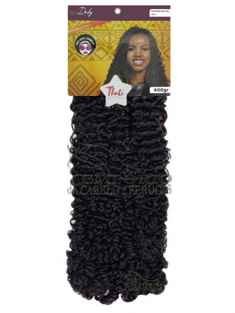 CABELO FIBRA SINTÉTICA THATI MINI DEBY PACOTÃO 400GR CABELO FIBRA SINTÉTICA THATI MINI DEBY PACOTÃO 400GR