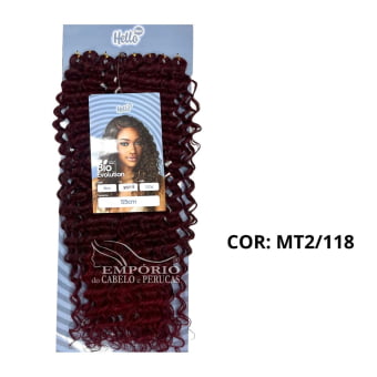 CABELO BIO FIBRA HELLO HAIR BLUE CROCHET BRAIDS 