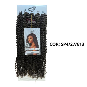 CABELO BIO FIBRA HELLO HAIR WHITE CROCHET BRAIDS 
