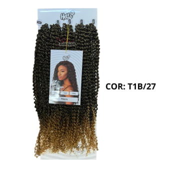 CABELO BIO FIBRA HELLO HAIR WHITE CROCHET BRAIDS 