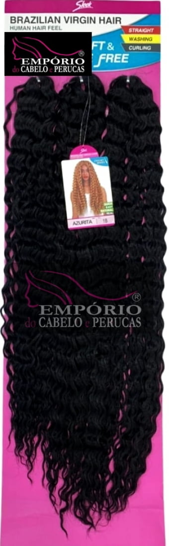 CABELO BIO FIBRA SLEEK BRAZILIAN VIRGIN HAIR CROCHET BRAIDS AZURITA CABELO BIO FIBRA SLEEK BRAZILIAN VIRGIN HAIR CROCHET BRAIDS AZURITA