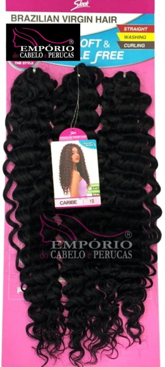 CABELO BIO FIBRA SLEEK BRAZILIAN VIRGIN HAIR CROCHET BRAIDS CARIBE CABELO BIO FIBRA SLEEK BRAZILIAN VIRGIN HAIR CROCHET BRAIDS CARIBE