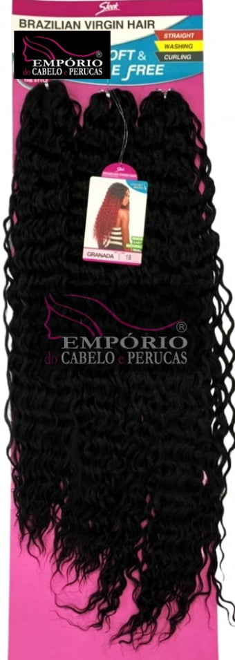 CABELO BIO FIBRA SLEEK BRAZILIAN VIRGIN HAIR CROCHET BRAIDS GRANADA CABELO BIO FIBRA SLEEK BRAZILIAN VIRGIN HAIR CROCHET BRAIDS GRANADA