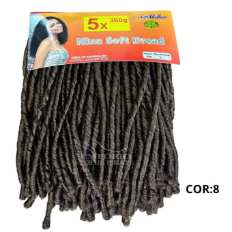 CABELO SINTÉTICO NINA SOFTEX PACOTÃO SER MULHER  360gr