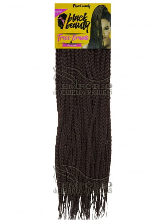 CABELO SINTÉTICO TRESS BRAIDS BLACK BEAUTY 330GR CABELO SINTÉTICO TRESS BRAIDS BLACK BEAUTY 330GR