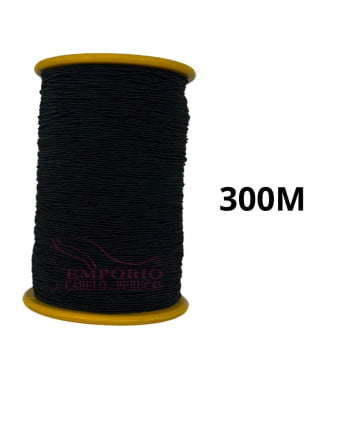 LASTEX PRETO 300 METROS 