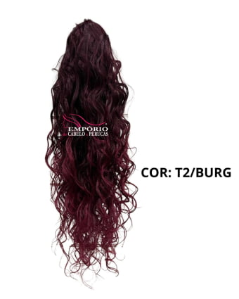 RABO DE CAVALO ORGANICO JAMILE COR T2/BURG 